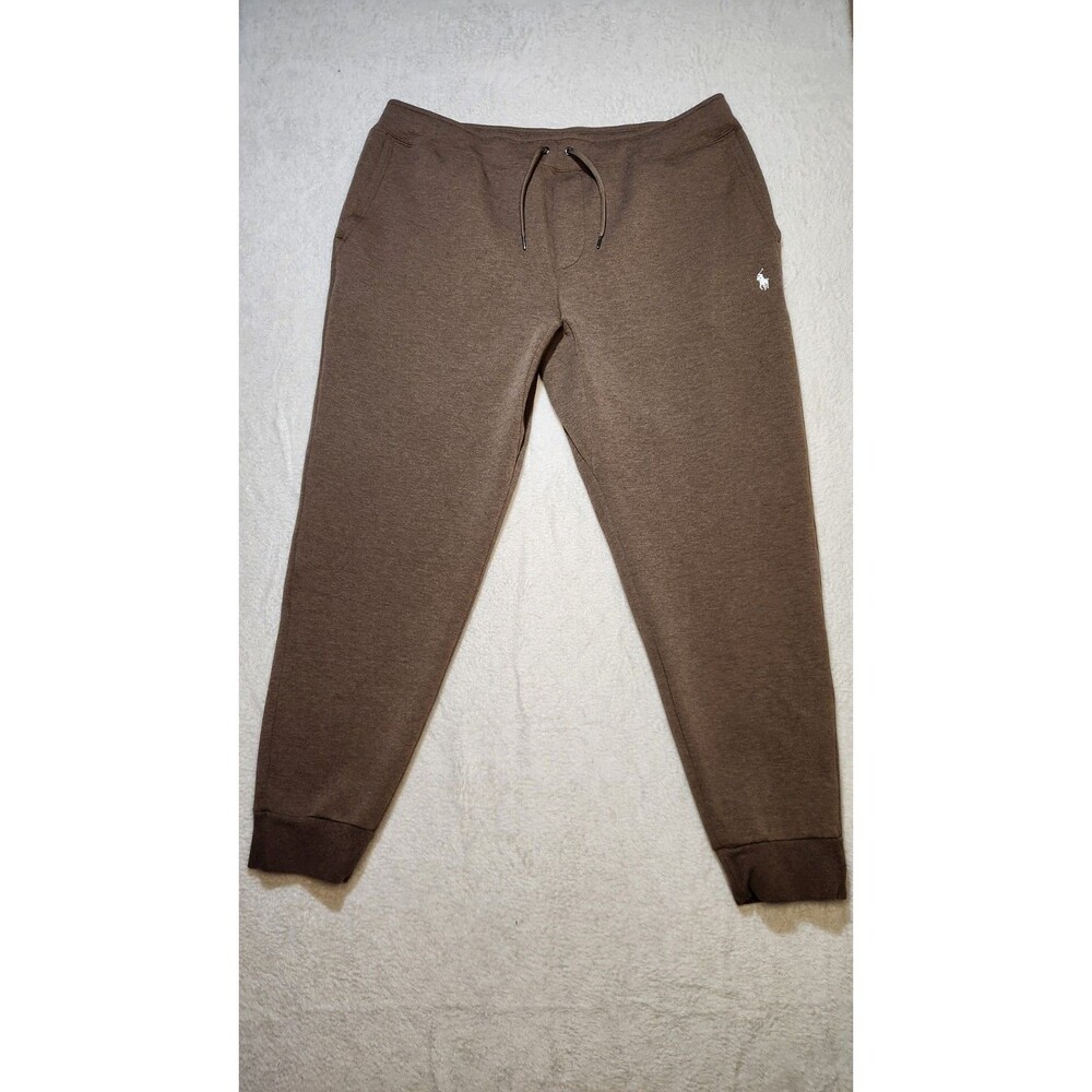 Polo Ralph Lauren Brown Jogger Sweatpants Mens XXL Activewear Drawstring